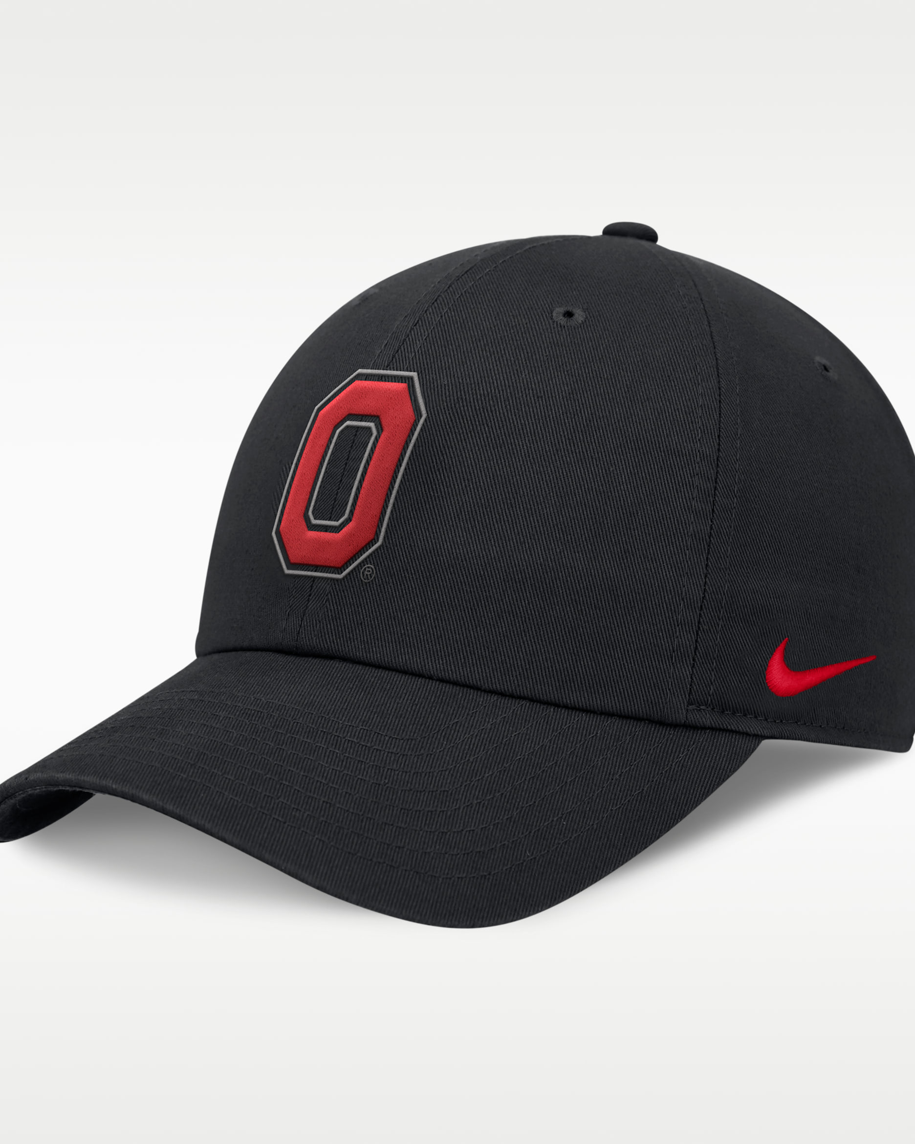 ナイキ オハイオステート 大学 キャップ M/L ブラック　フリーサイズ Ohio State Club Men's Nike College Adjustable Hat. Nike.com